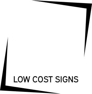 Sign Here - Low Cost Signs Logo