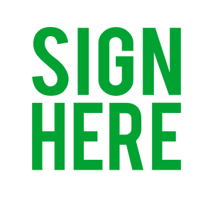 Sign Here - Low Cost Signs Logo